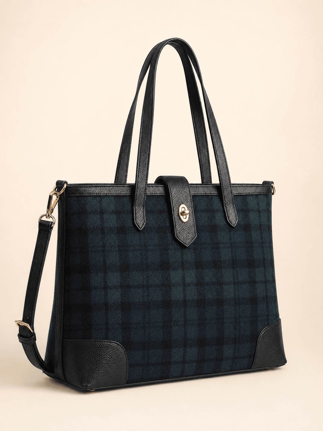 Tartan Commuter Tote concept direction